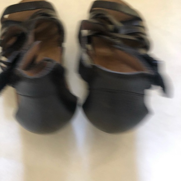 Dansko black flat sandals size 5 - Picture 3 of 6